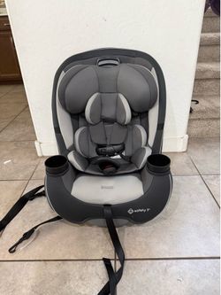 Safety 1st Grow and Go All-in-One Convertible Car Seat, Rear Facing, 5-40 lbs, Forward Facing (30–65 lbs), High Back Booster Seat 40-100 pounds, Iron 