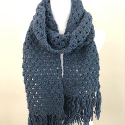 100% Pure Wool Handmade Scarf