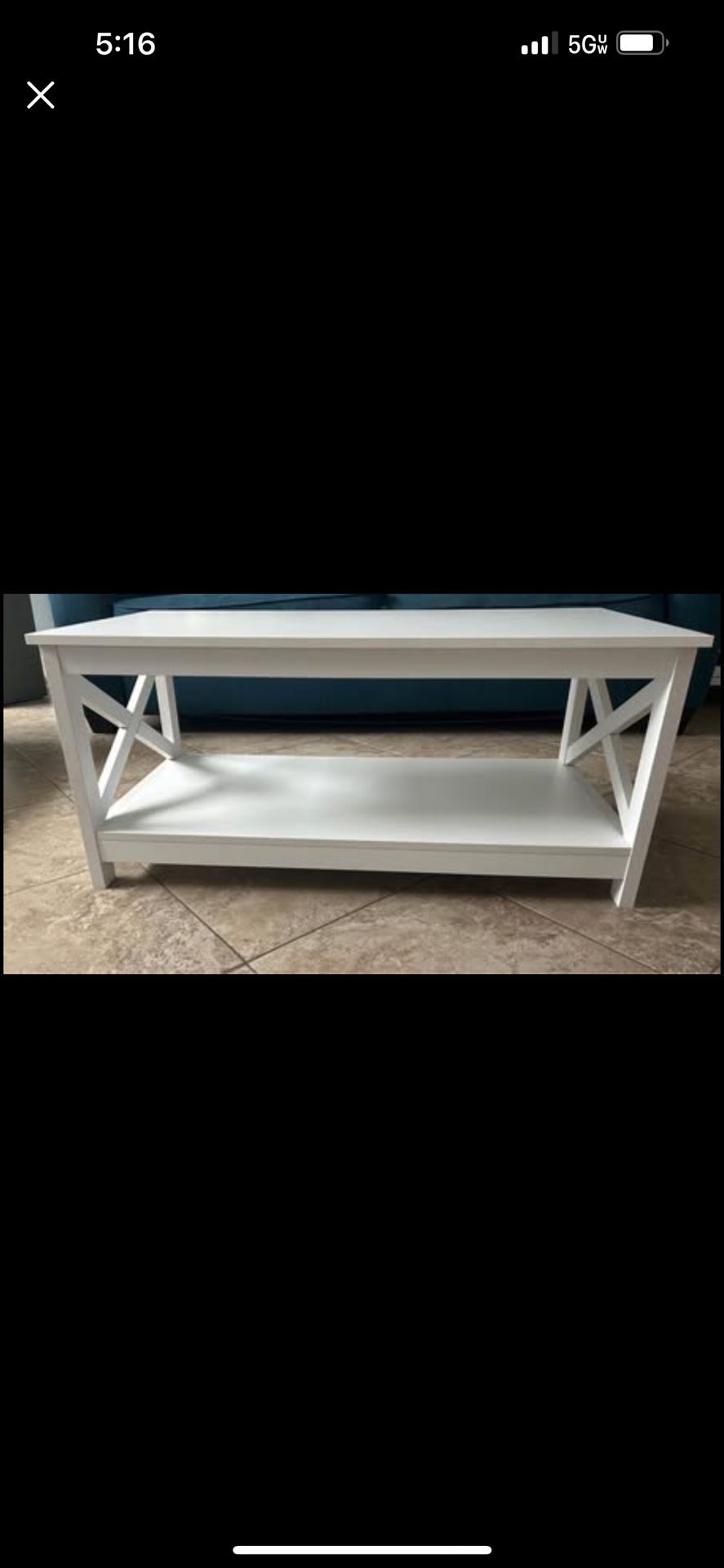 White Coffee Table
