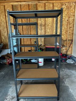 Heavy duty shelving - free delivery!