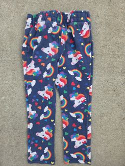 Childrens place Kids Unicorn Rainbow Print Leggings