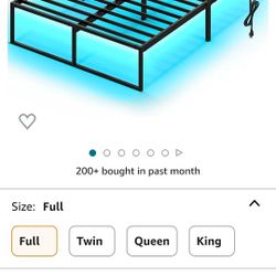Full Bedframe Without Lights