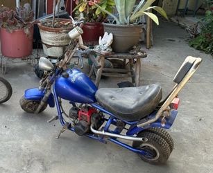 Custom Dually Mini Bike Project - Unique Rat Rod Style!