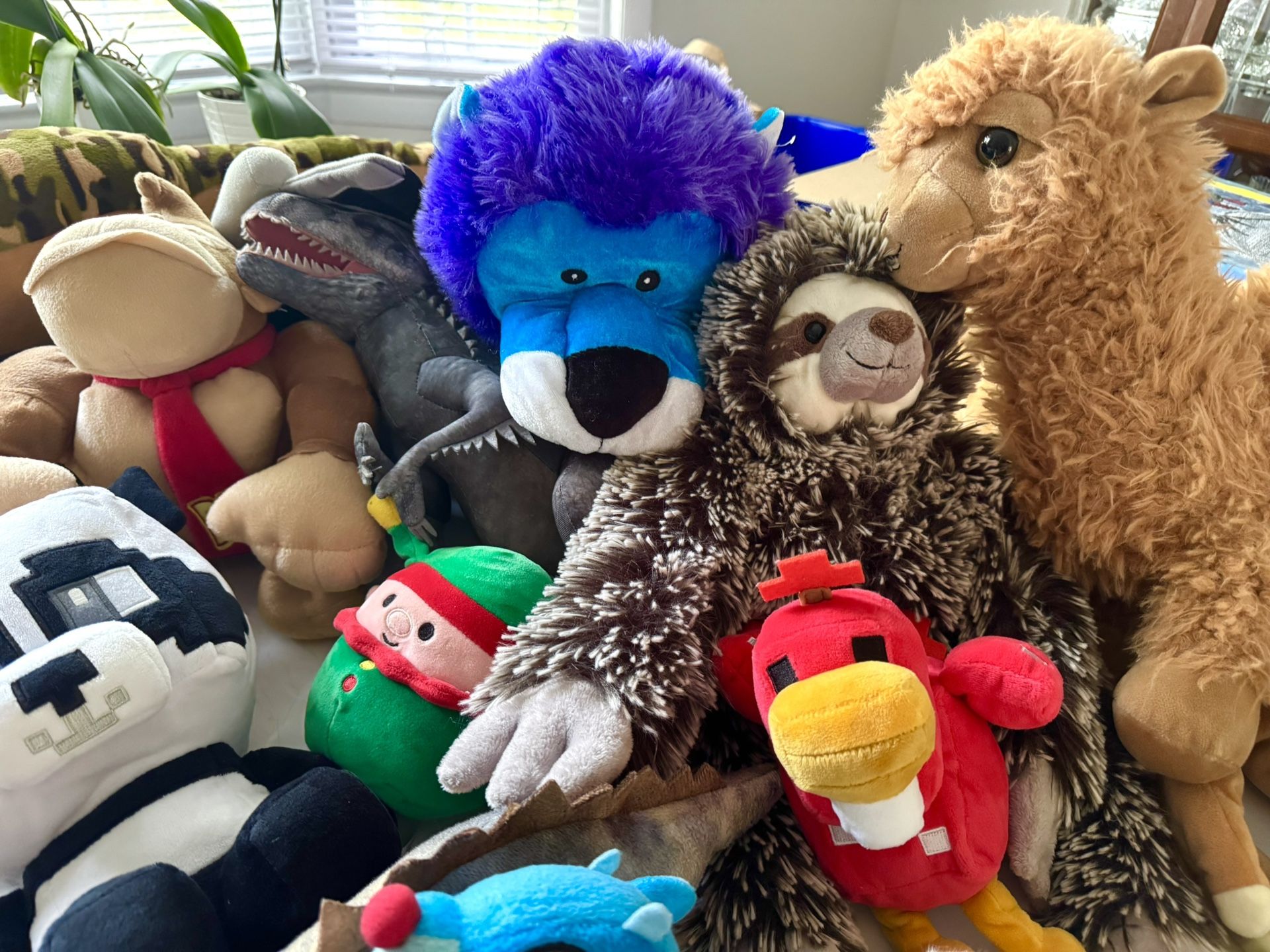 A Huge Pile Of Plush Toys