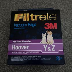 Vacuum bags 3M Filtrate 