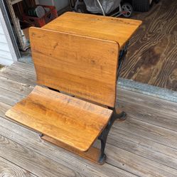 Antique School Desk