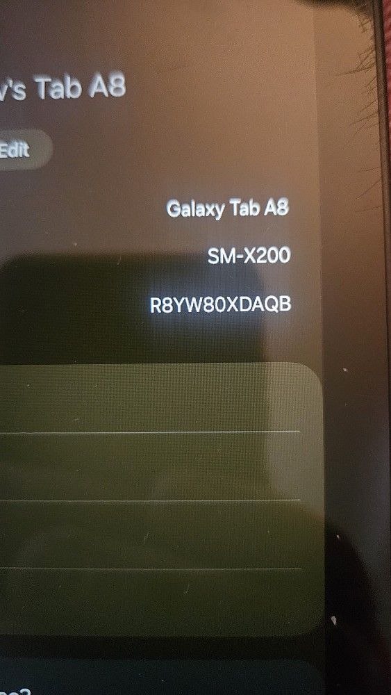 Samsung SM-X200 Tablet