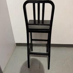 150 Bar Chairs  (metal) With Wood Seat