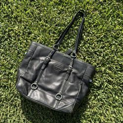 Coach Leather Tote Bag