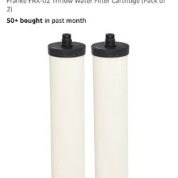 New Brand: Franke 4.0 4.0 out of 5 stars (38) Franke FRX-02 Triflow Water Filter Cartridge (Pack of 2)