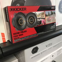 Kicker 4 Inch Speakers On Sale Today for 69.99