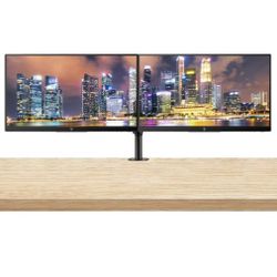 HP Z22n G2 22 Inch IPS LED FHD Backlit Monitor 2-Pack Bundle with Fully Adjustable Desk Mount Monitor Stand is available for purchase.