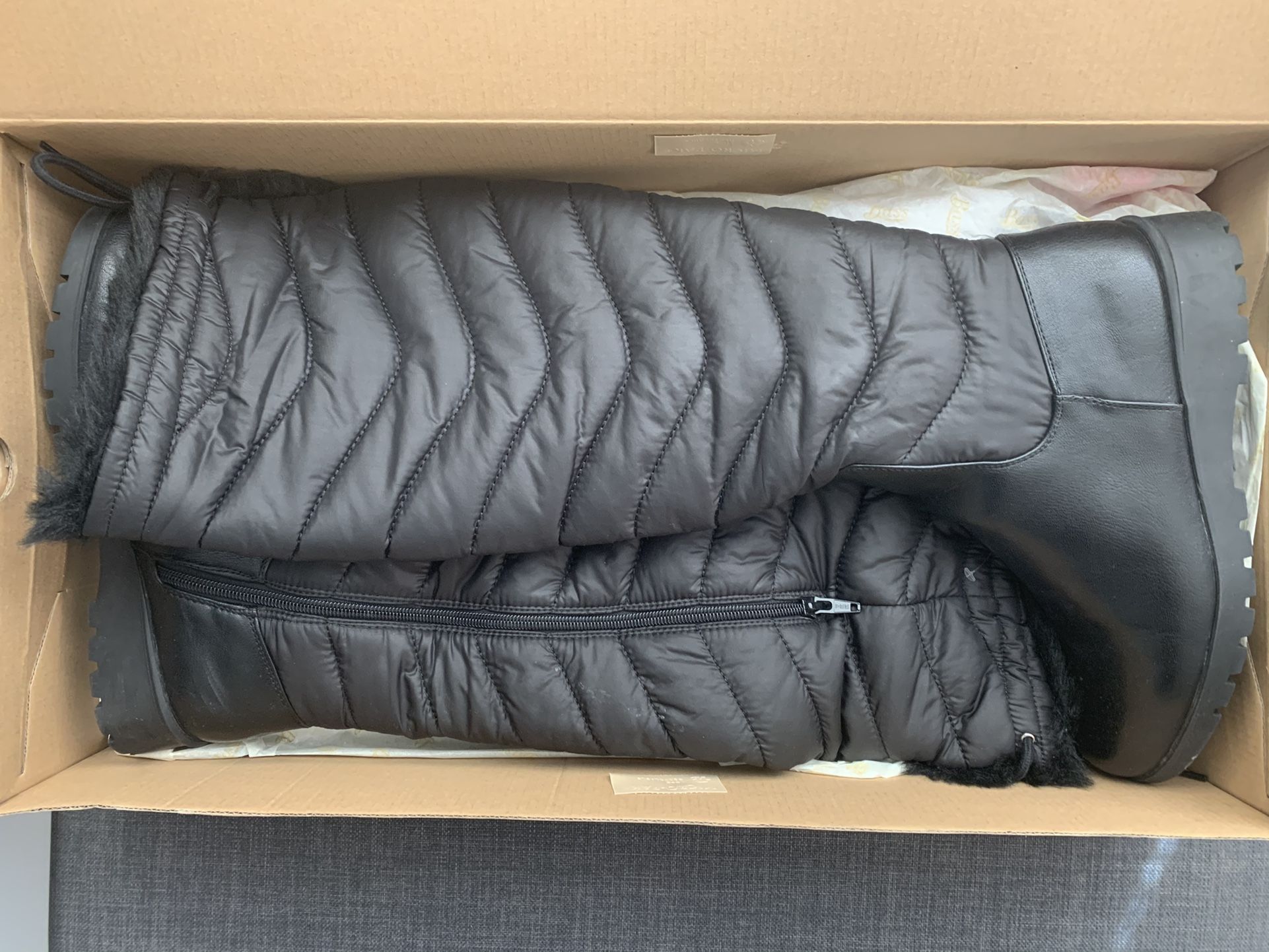 Bass and Co Black Womens Boots 8M Size