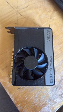 EVGA NVIDIA GEFORCE GTX 650 1GB GDDR5 PCIE VIDEO CARD 01G-P4-2650-KR ULEB-1