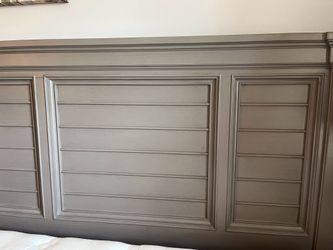 Shutter panel bed and mattress