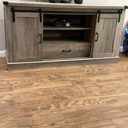 Farmhouse entertainment center