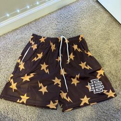 Coffee bape EE shorts size medium