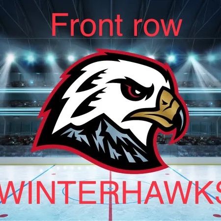 Winterhawks Front Row Playoff Hockey 2024 Round 3 Game 4