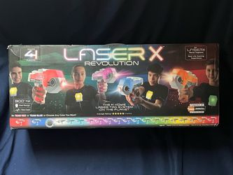 Laser X Revolution 4-Player Laser Tag Set
