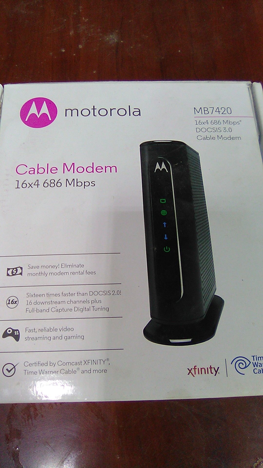 Motorola Cable Modem 686mbps