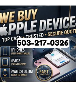 I Buy Iphones 17 Pro Max Best Cash buyer $$$ Sell iPhone!