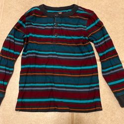 Tea Collection Boys Size 5 LS Shirt 