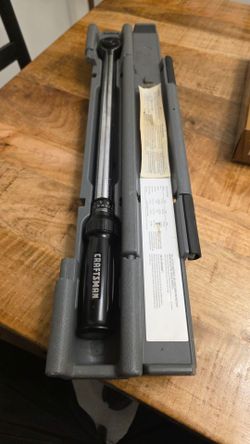 Craftsman 1/2" Drive MicroTork Torque Wrench