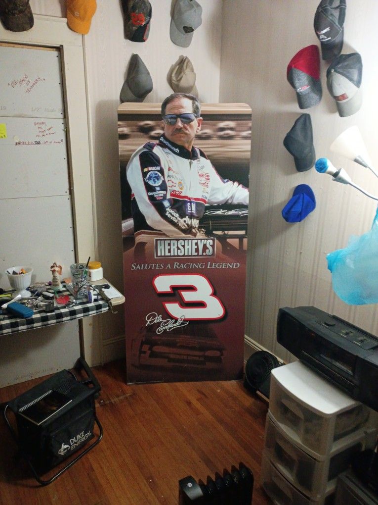 Dale Earnhardt cardboard cutout life size