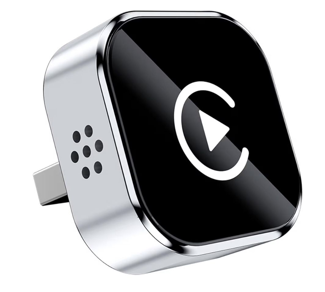 Wireless CarPlay Adapter Wired CarPlay to Wireless, Mini USB Design for Cars with Built-in Wired Apple CarPlay Plug