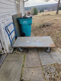 Heavy duty steel cart