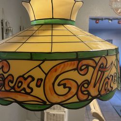 Vitntiage Coca Cola Hang Lamp 