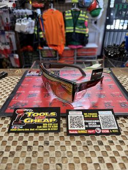 BOMBER Buzz-Bomb Gold Mirror PL Safety Glasses