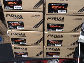 8 prv audio loud speakers