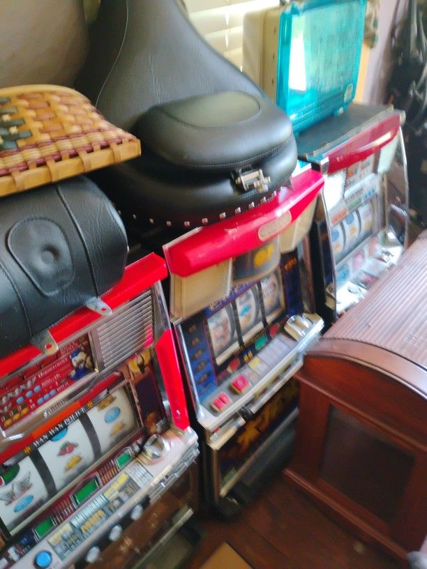 Three Slot Machines