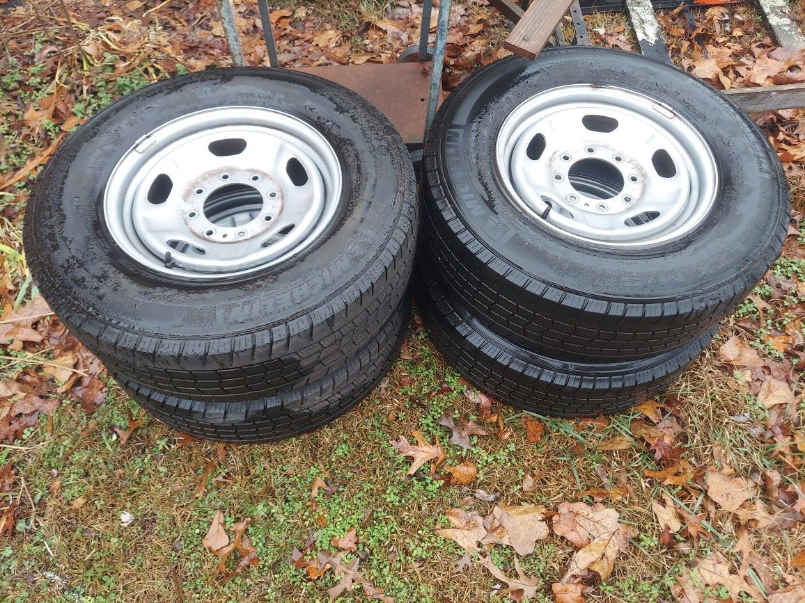 LT 245/75 R17 Tires and wheels