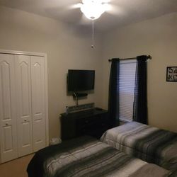 Twin Beds And Dresser 