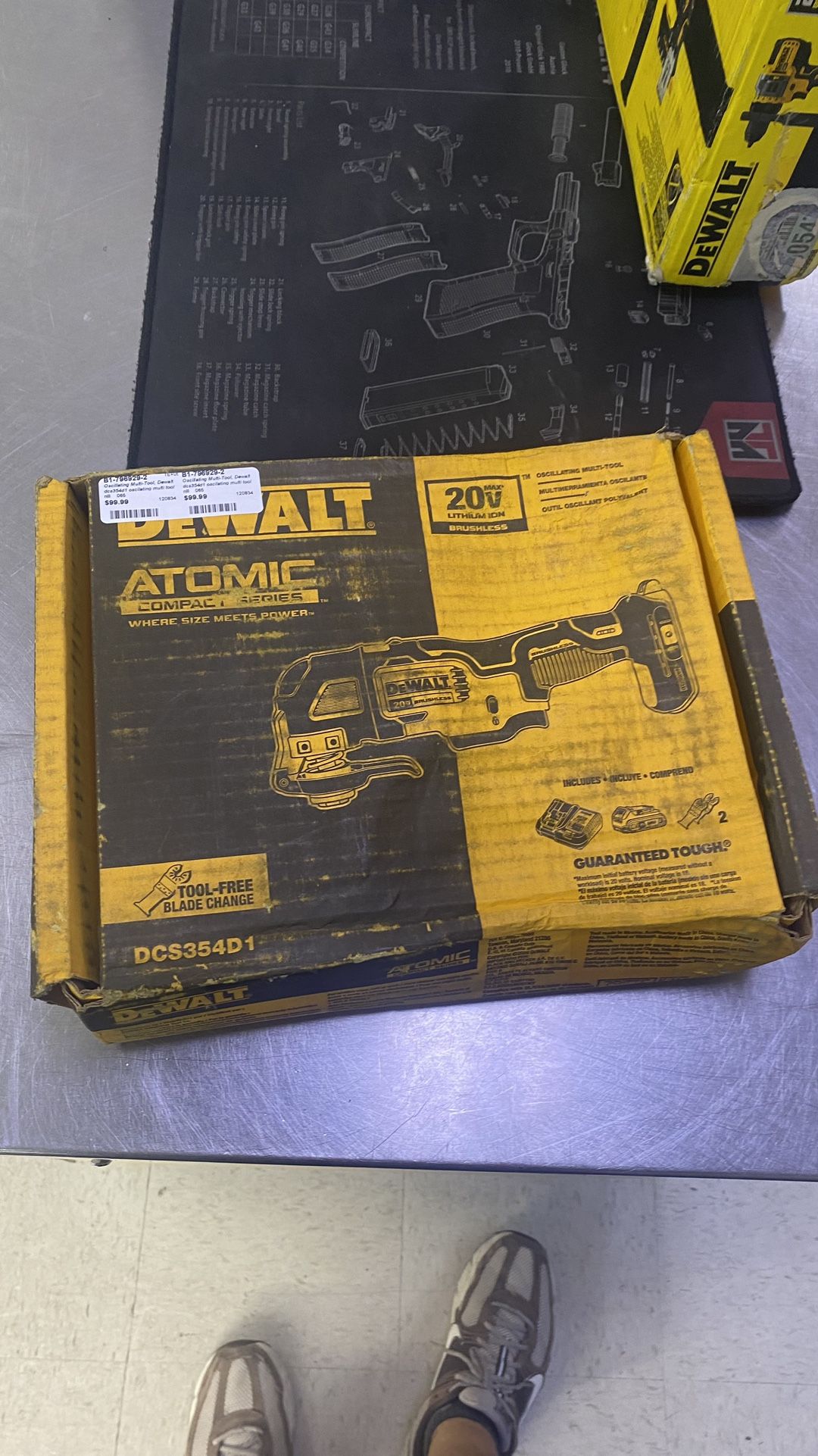 Brand New Dewalt 20v Brushless Atomic Oscillating Multi Tool