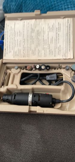 Vintage Dremel Moto - tool kit & extra tool kit .