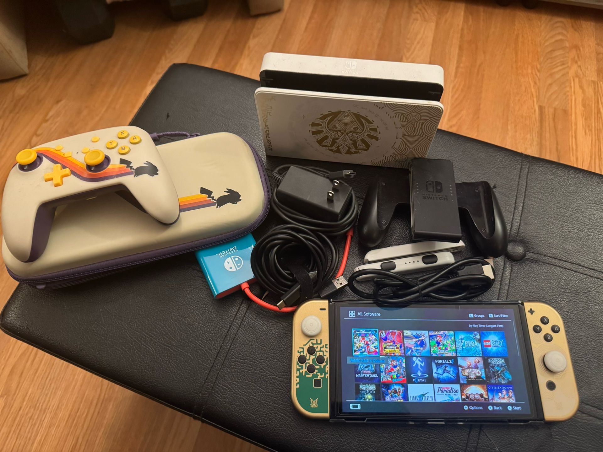 Zelda Edition Nintendo Switch 1 Bundle With Games
