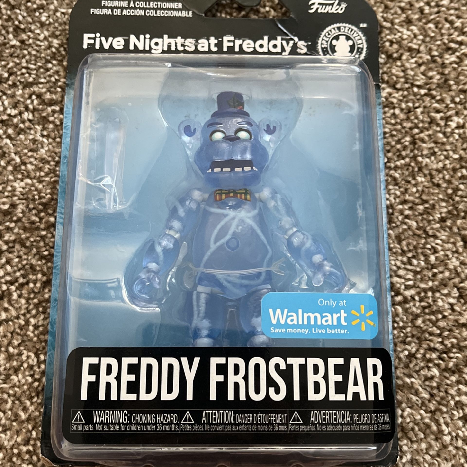 Funko Five Nights At Freddy's FREDDY FROSTBEAR Plush FNAF Walmart