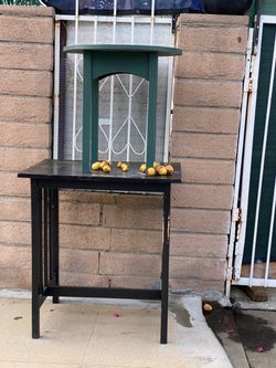 Table and chair