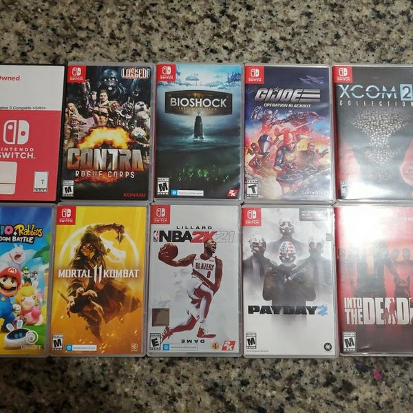 Nintendo Switch Games,price Firm.See List For Prices for Sale in