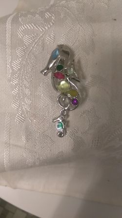 Seahorse brooch/pin