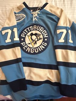 2008 Winter Classic Malkin Jersey with “Fight Strap Feature” Authentic