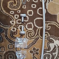 Curved Shower Rod 60" Brushed Nickle