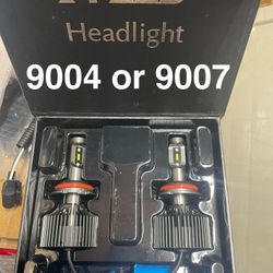 9004 Or 9007 LED Headlight Bulbs 6000k 