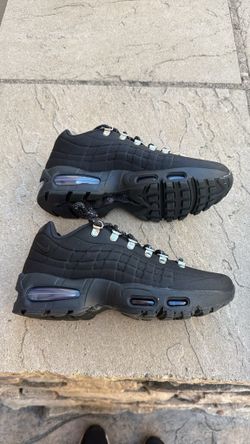New Nike air max 95 big bubble black off noir shoes Men’s 7.5, Women’s 9