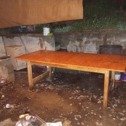 Free Wood Table