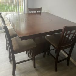 Brown Dining Table $250 OBO