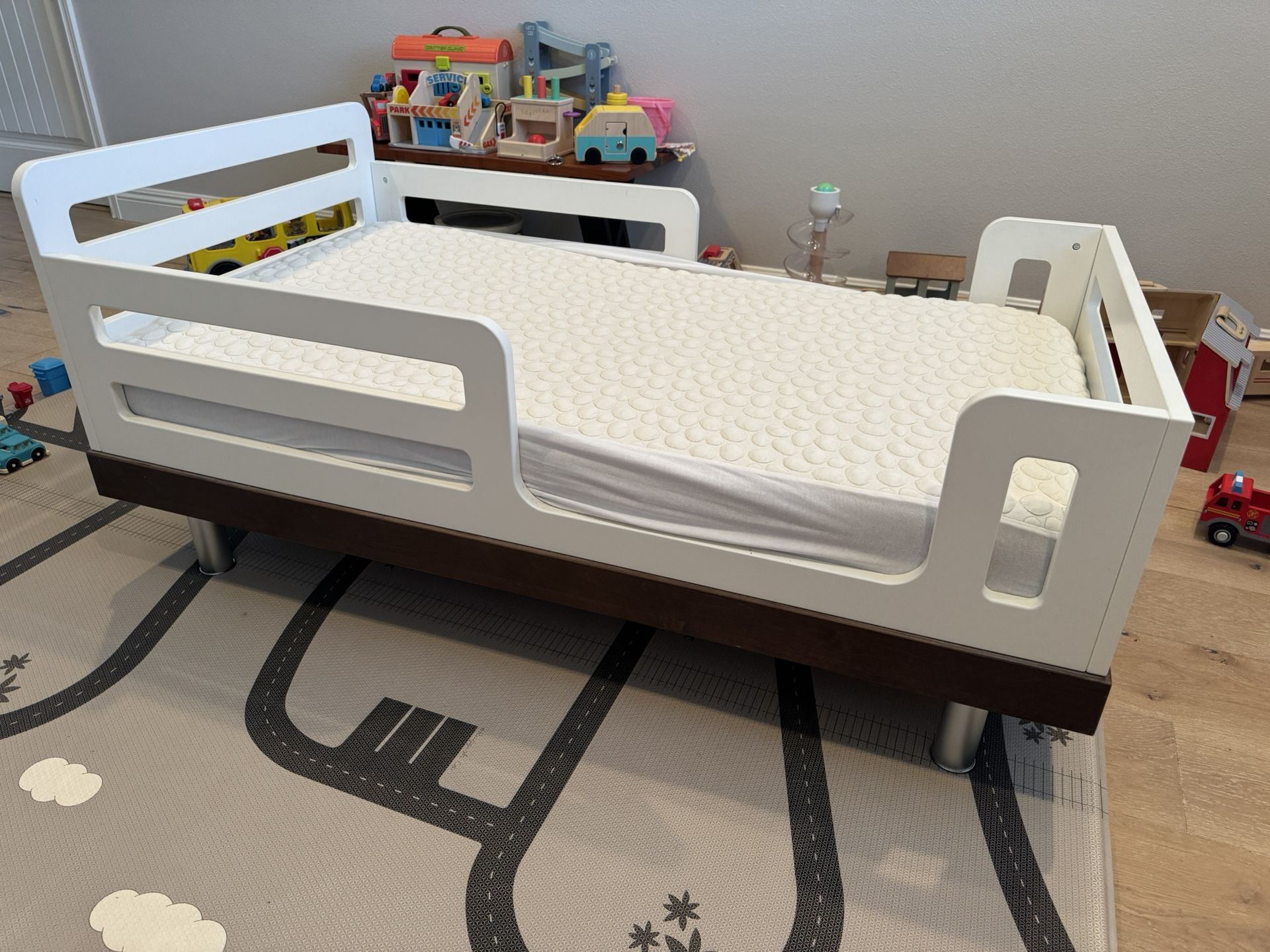 Toddler Bed & Mattress